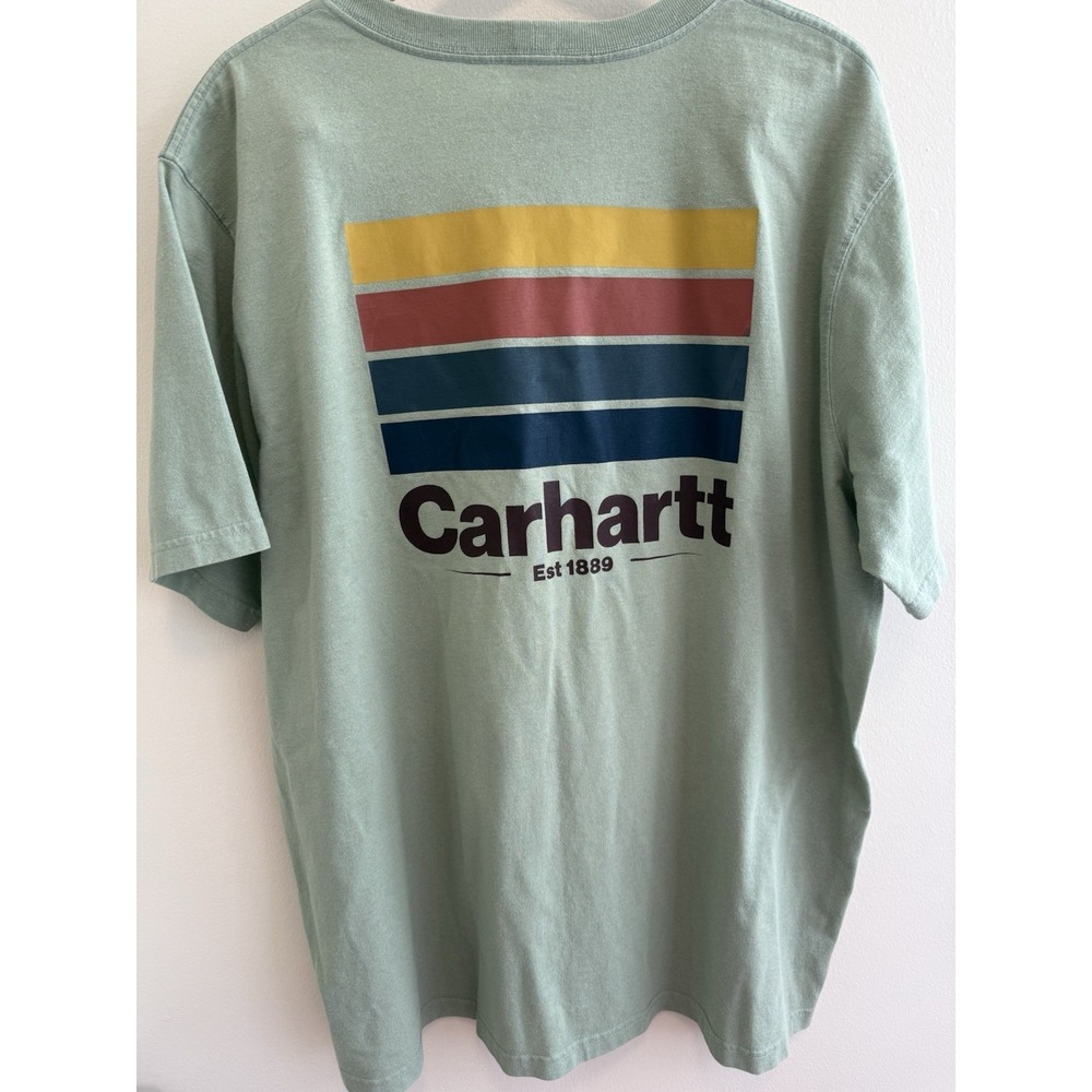 Carhartt T Shirt Lot Mens Size XXL Pocket Logo Short Sleeve Graphic Bundle 2 - Picture 5 of 10